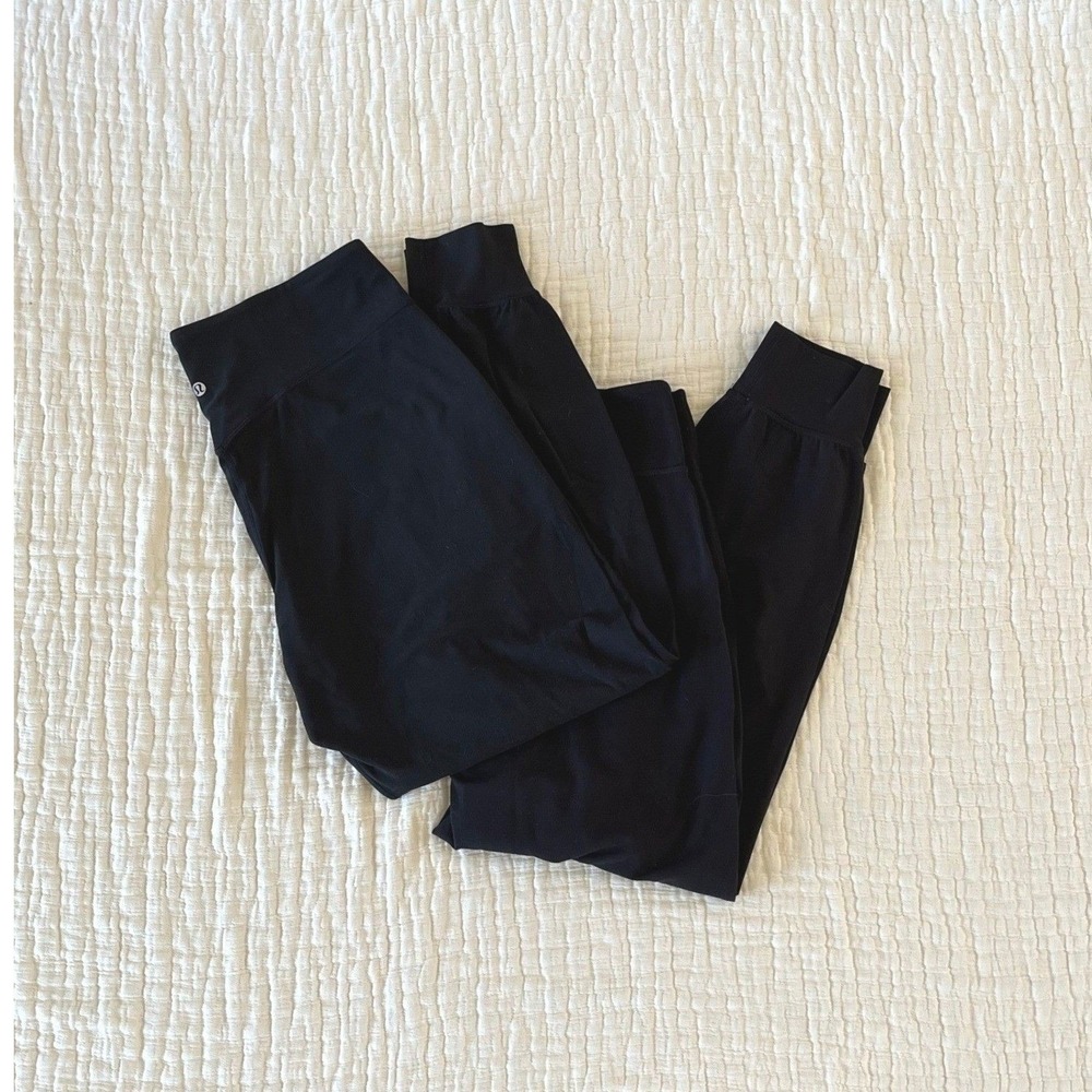 Lot of 2 Lululemon Align Joggers 12 Black